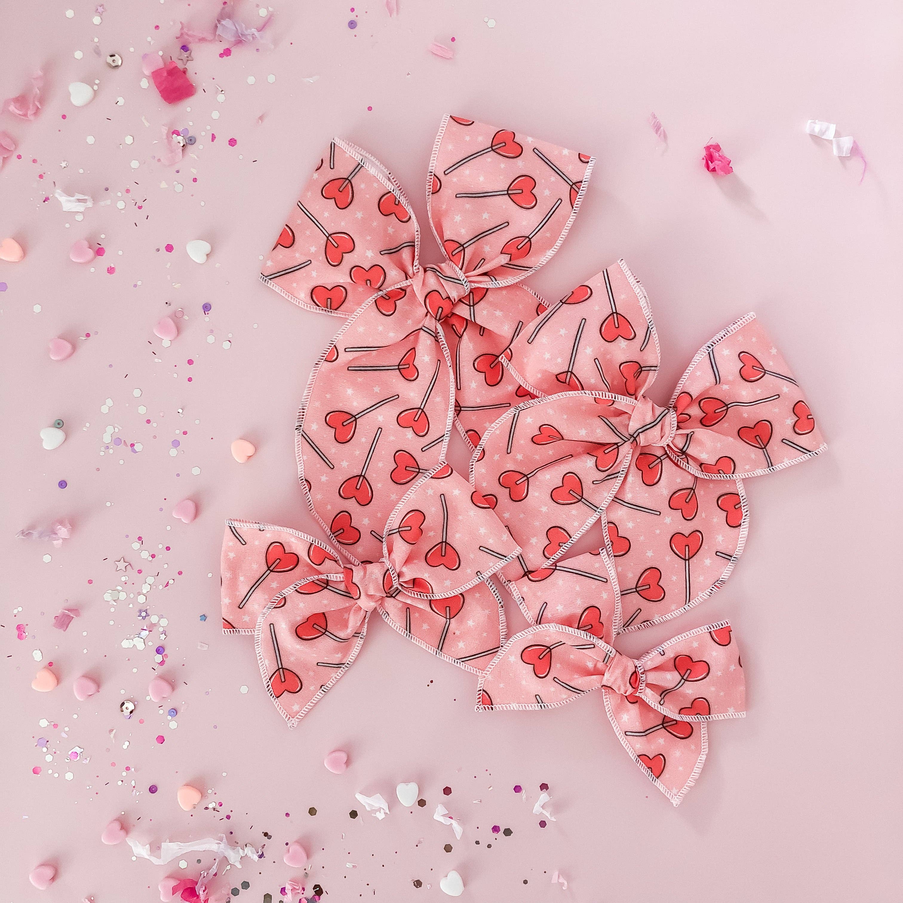 Heart Lollipops