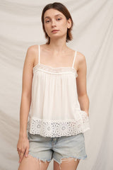 Amelia Lace Trim Cami