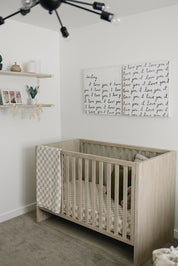Taupe Checkered Muslin Quilt