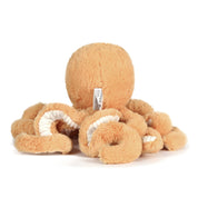 Little Ollie Octopus Gold Soft Toy  8.5" / 22cm