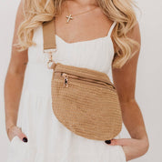 Rachel Raffia Westlyn Bum Bag