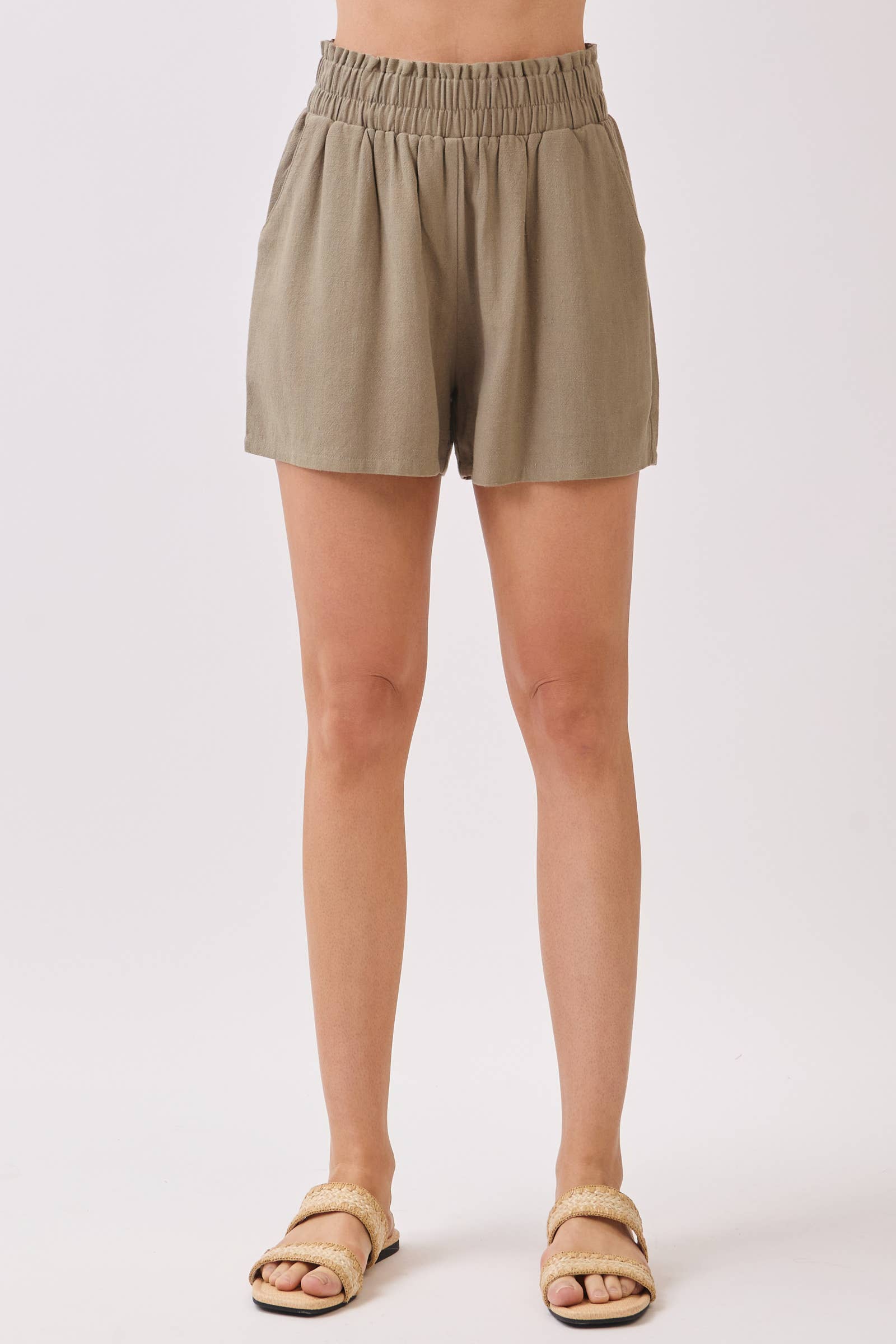 Verona Ruffle Waist Shorts