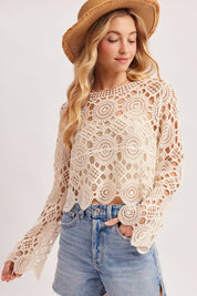 Solstice Crochet Top