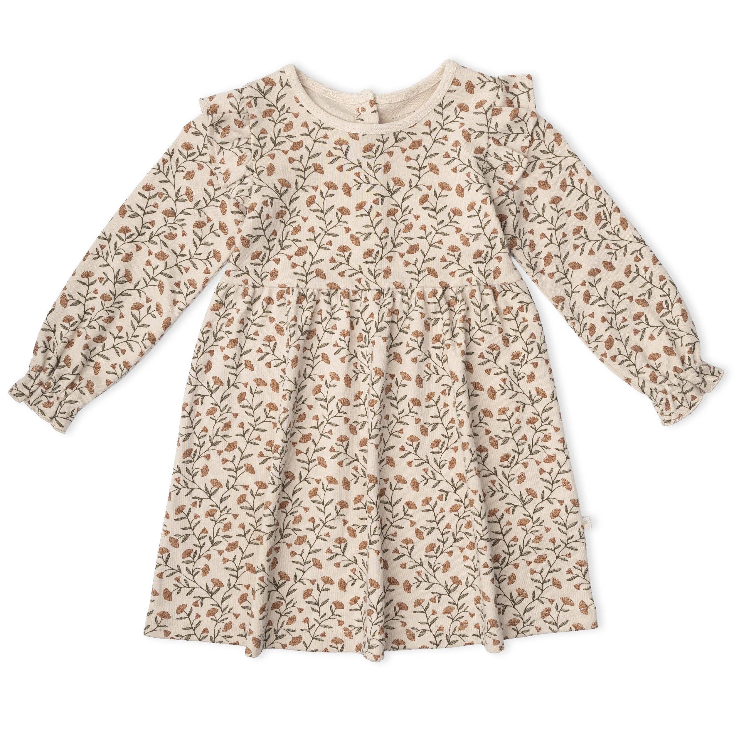 Ivy Ruffle Sleeve Dress