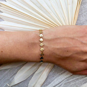Dainty Gold Seashell Bracelet