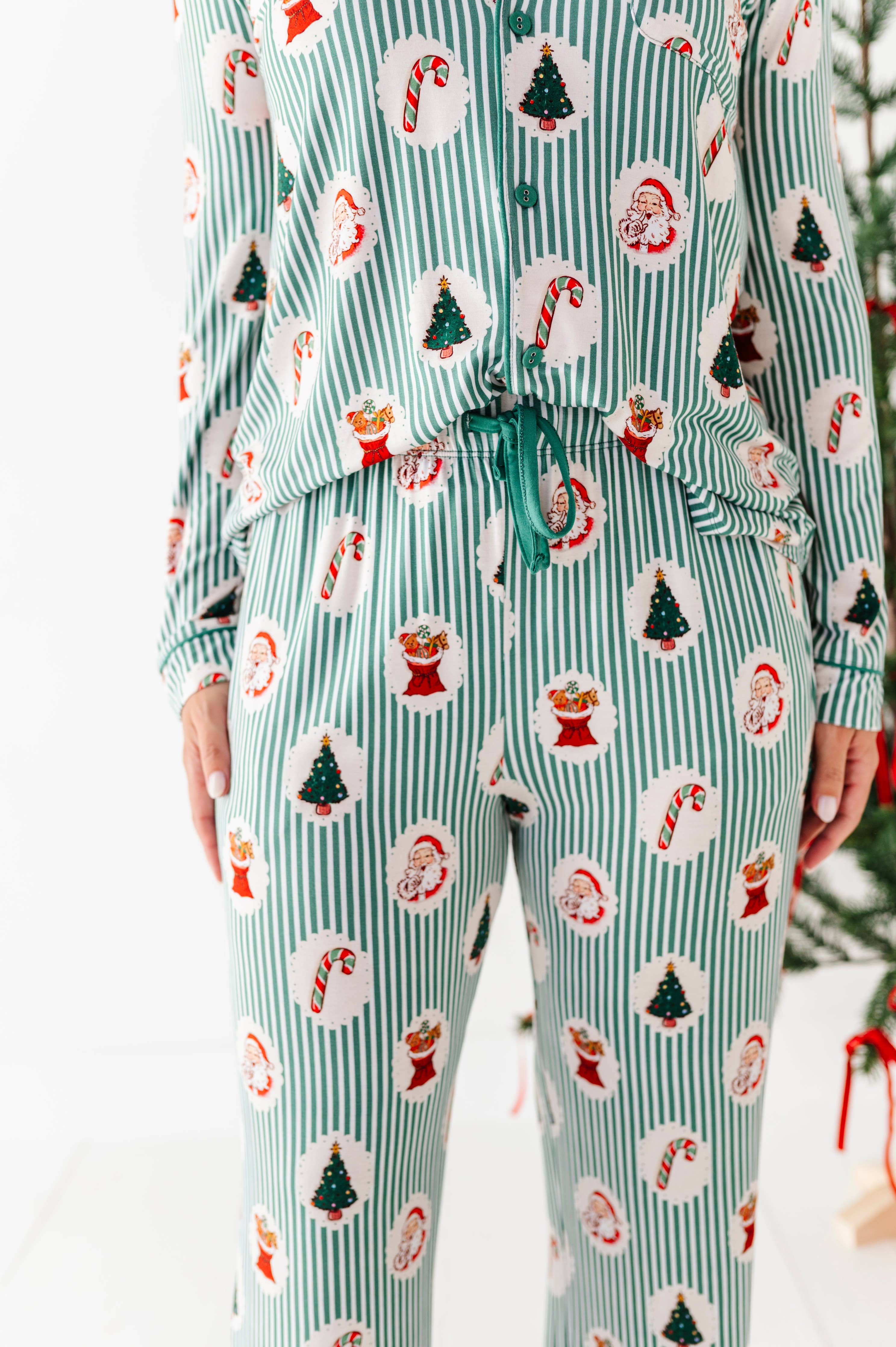 Christmas Classic Stripe Women's Lounge Set