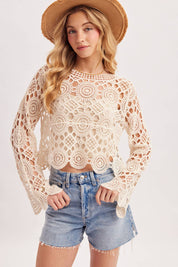 Solstice Crochet Top