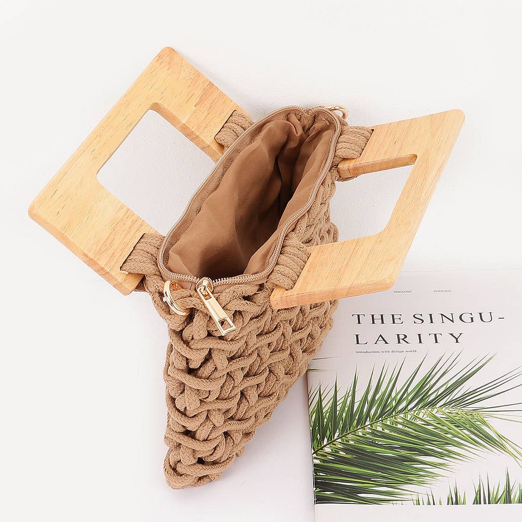 Woven Crochet Bag
