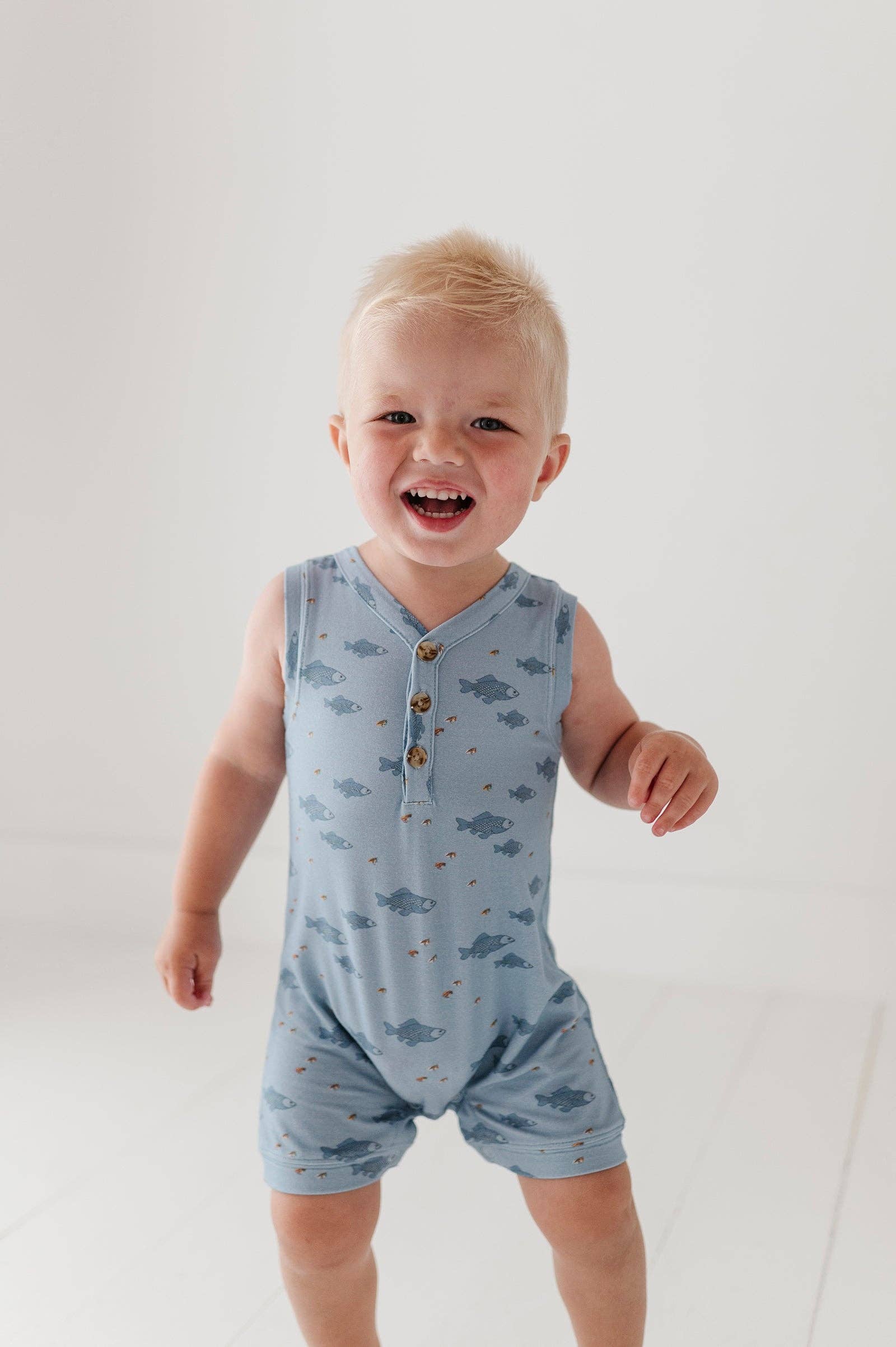 Babysprouts Boy's Sleeveless Romper