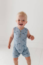 Babysprouts Boy's Sleeveless Romper