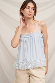 Amelia Lace Trim Cami