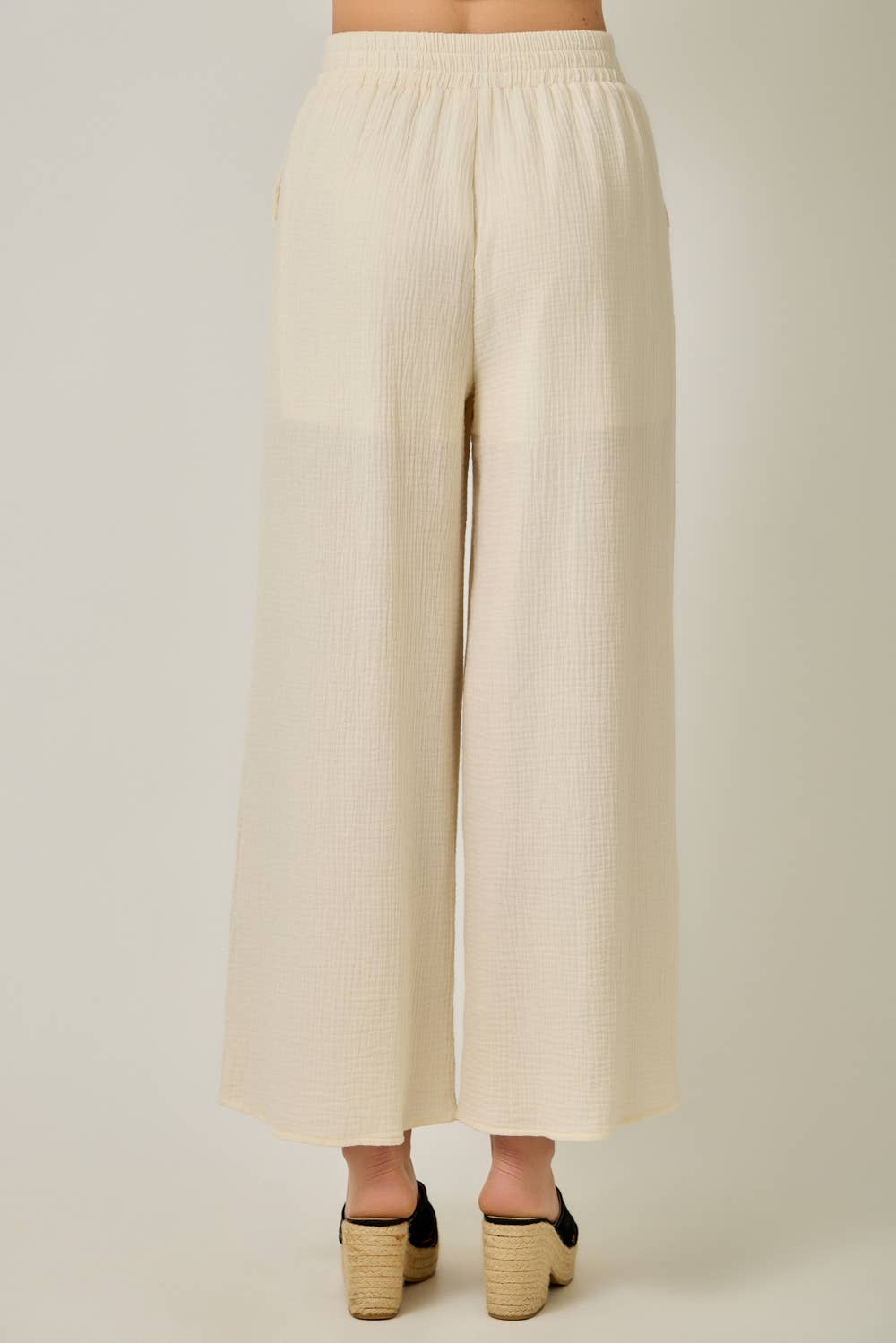 Ravello Embroidered Gauze Pants
