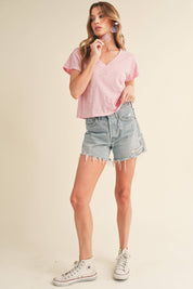 Tilly V-Neck Top