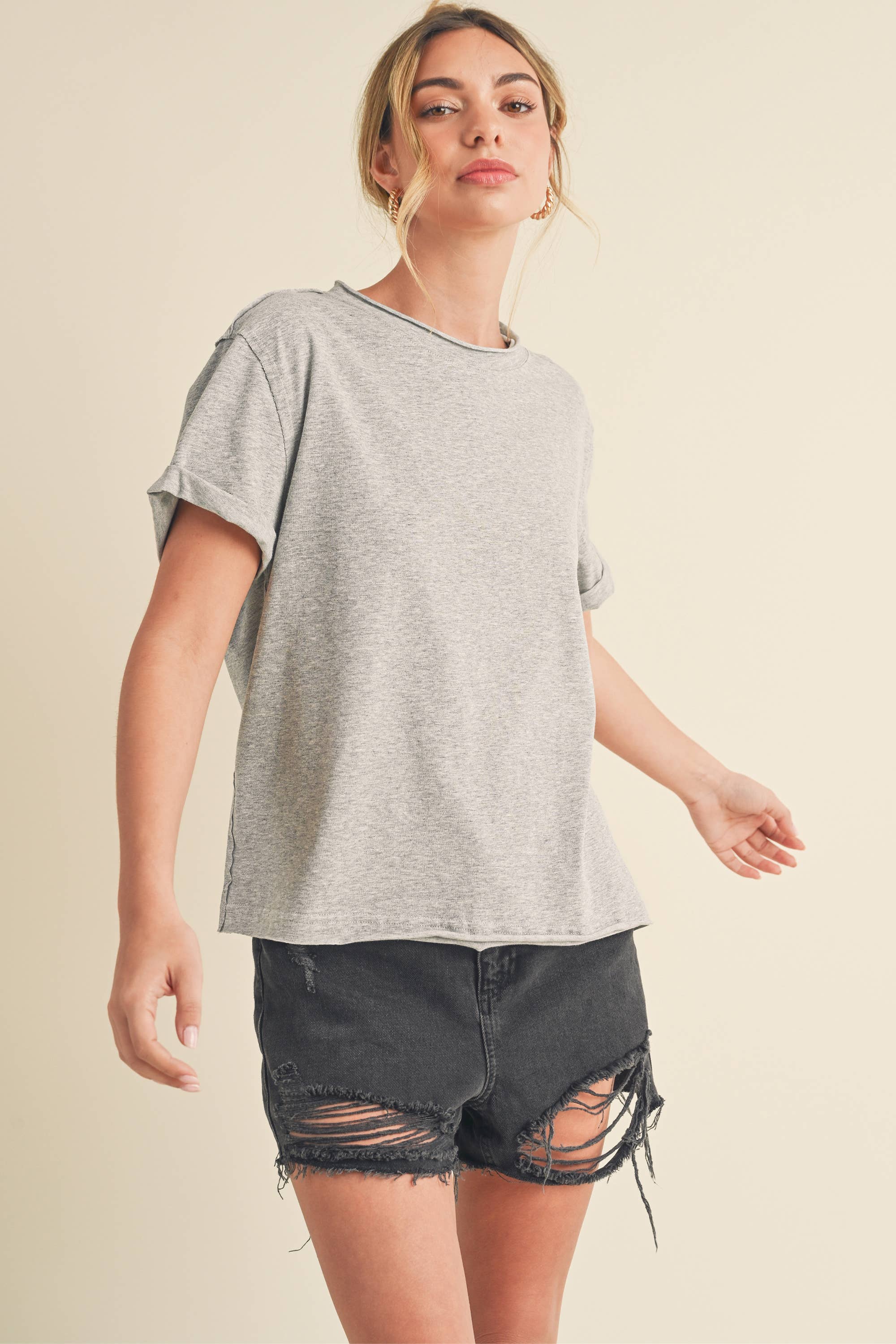 8314DN Mali Baby Tee Short Sleeve Top