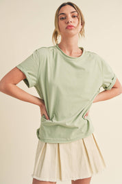 8314DN Mali Baby Tee Short Sleeve Top