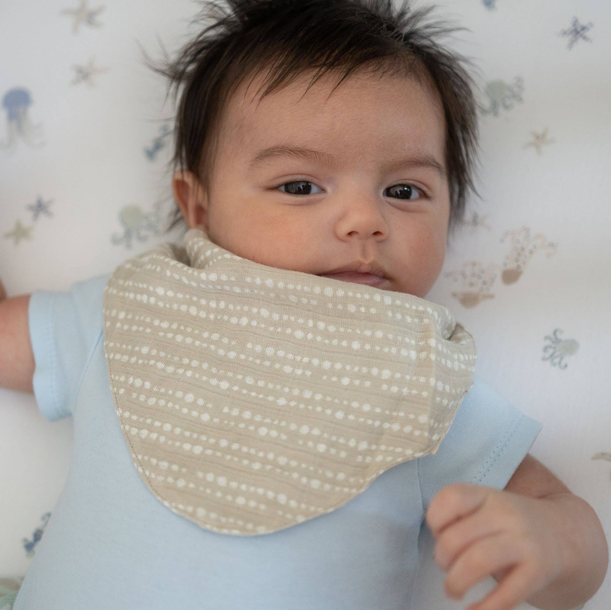Cove 3-pc. Muslin Bib Set