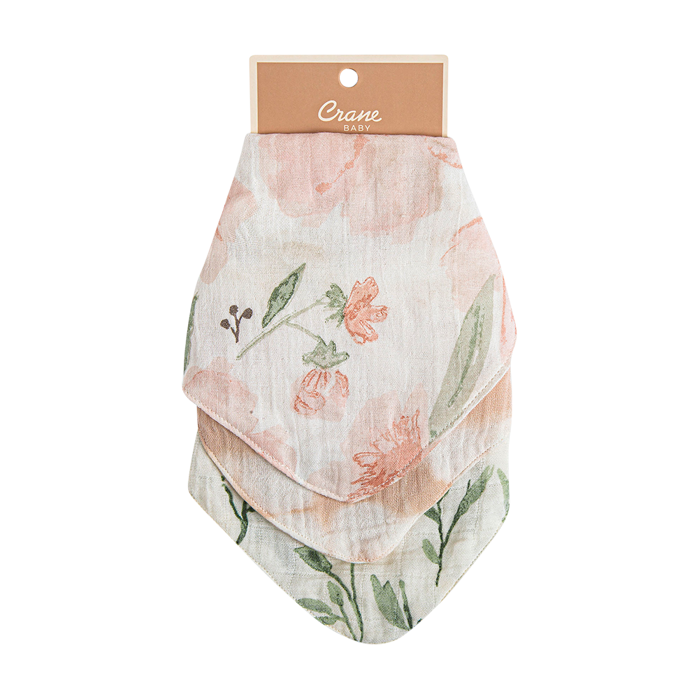 Parker 3-Pc. Muslin Bib Set