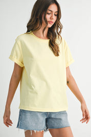 8314DN Mali Baby Tee Short Sleeve Top