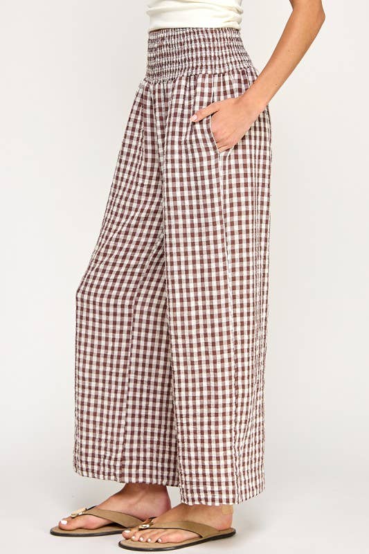 Gingham Pants