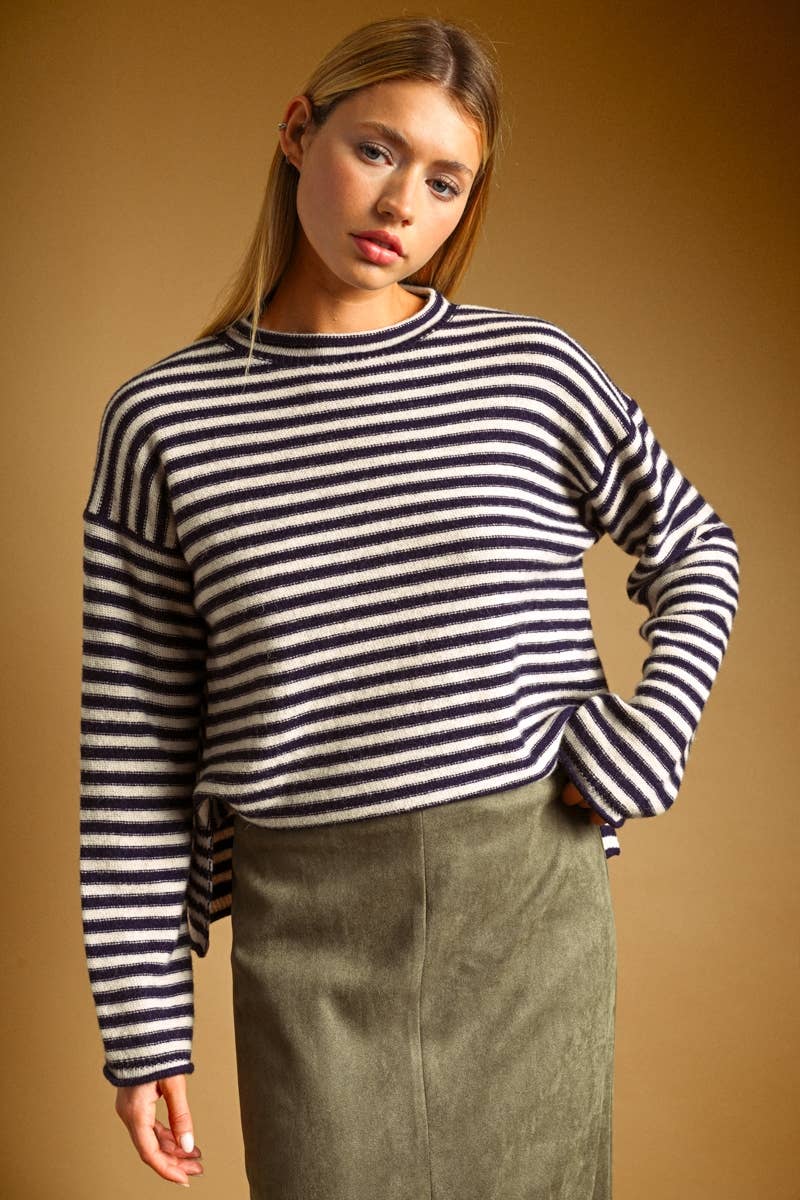 Positano Striped Sweater