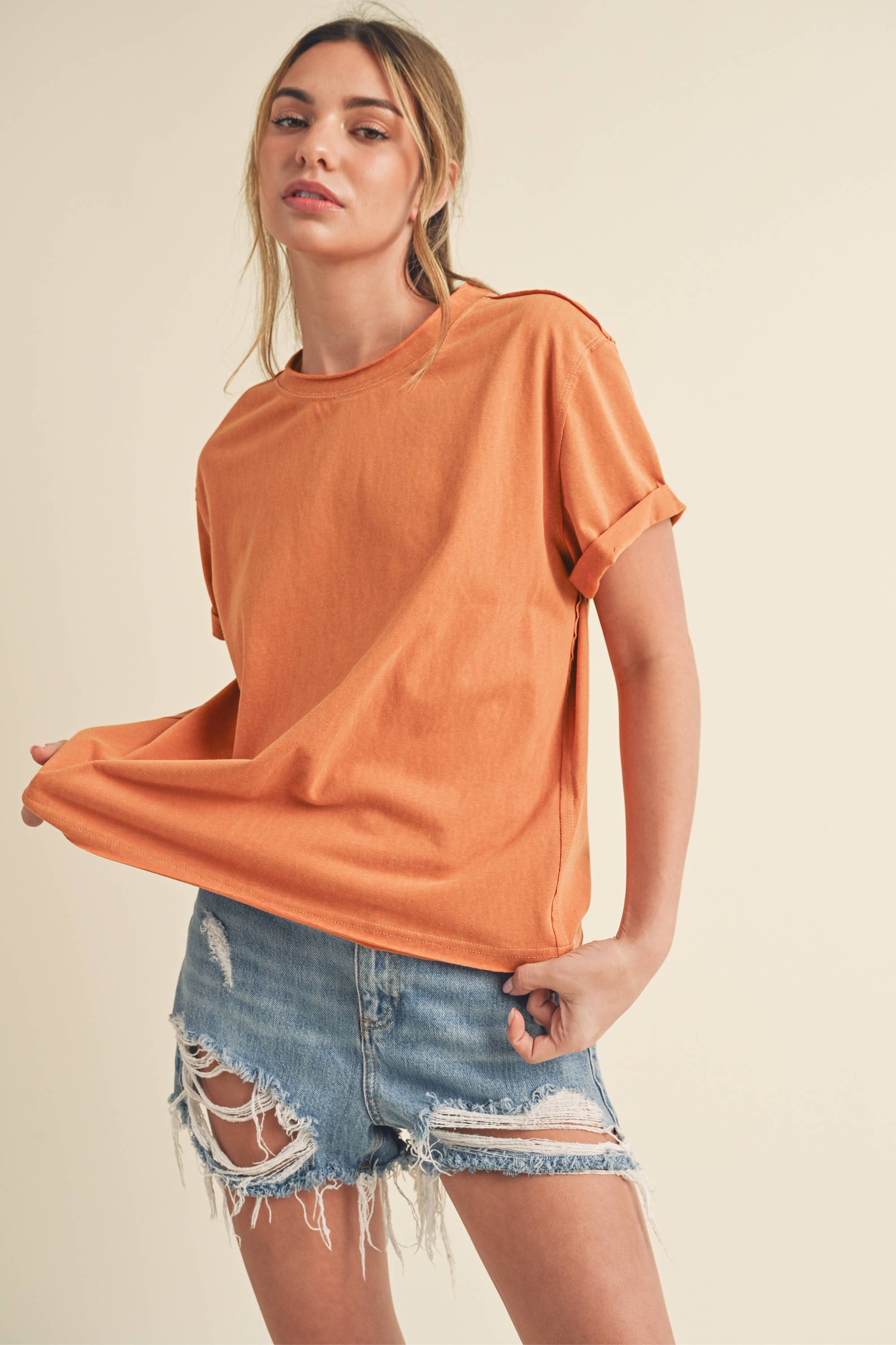 8314DN Mali Baby Tee Short Sleeve Top