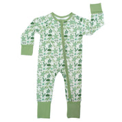 Save the Sea Turtles Bamboo Convertible Baby Pajamas