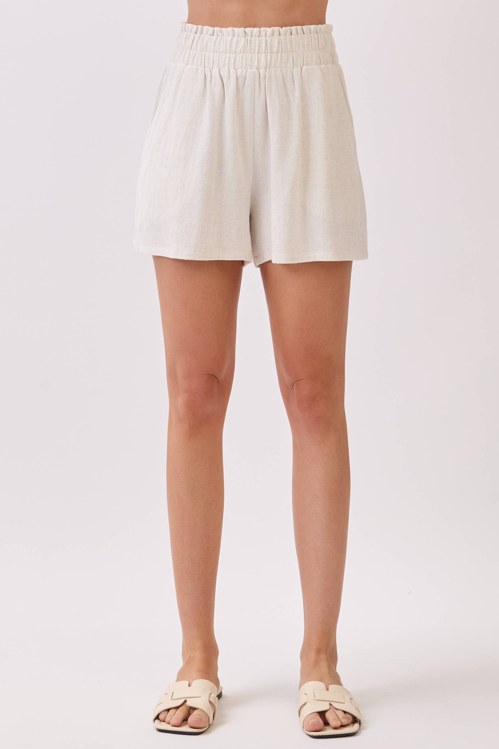 Verona Ruffle Waist Shorts