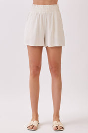 Verona Ruffle Waist Shorts