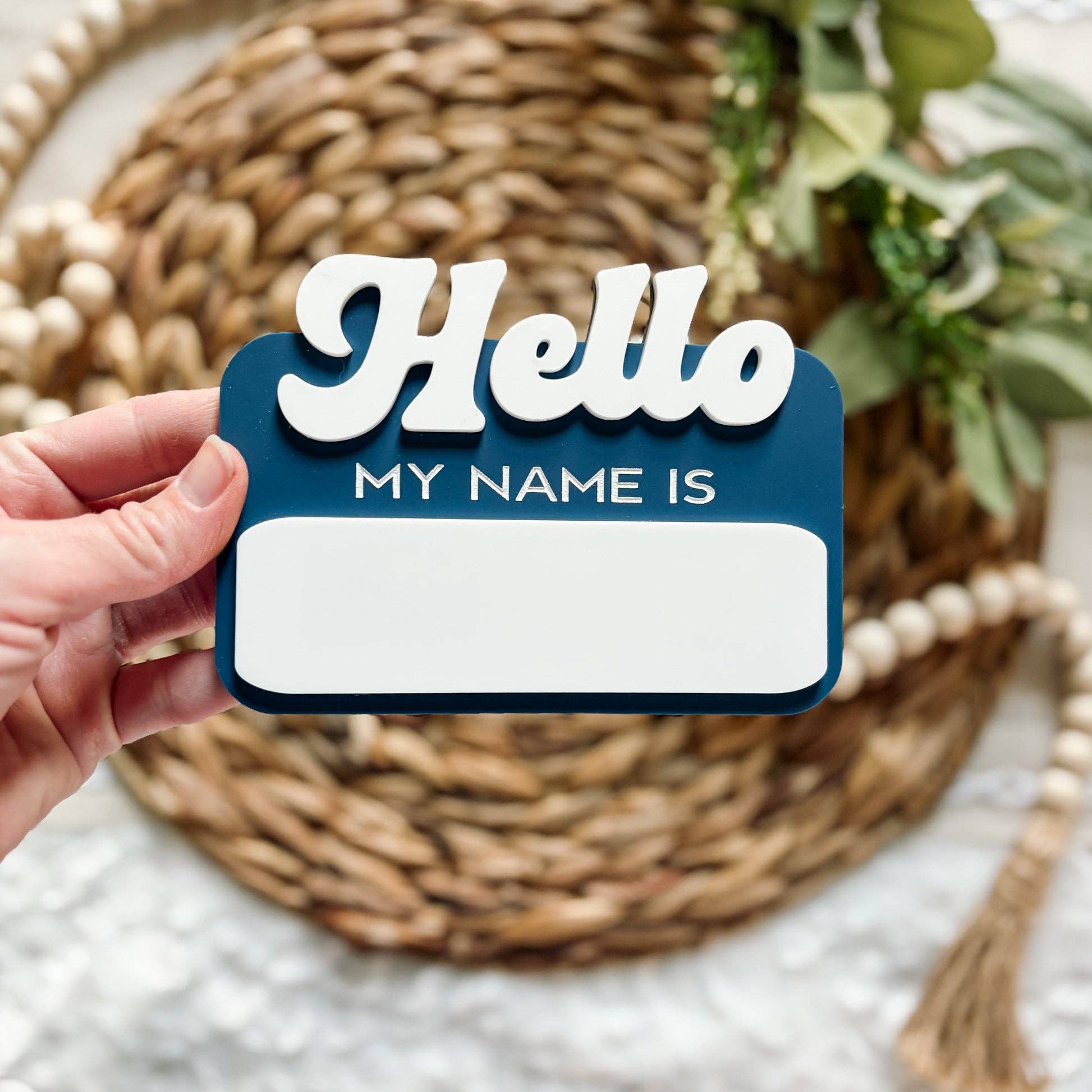 Hello My Name Is Dry Erase