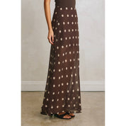 Rosalie Polka Dot Maxi Skirt
