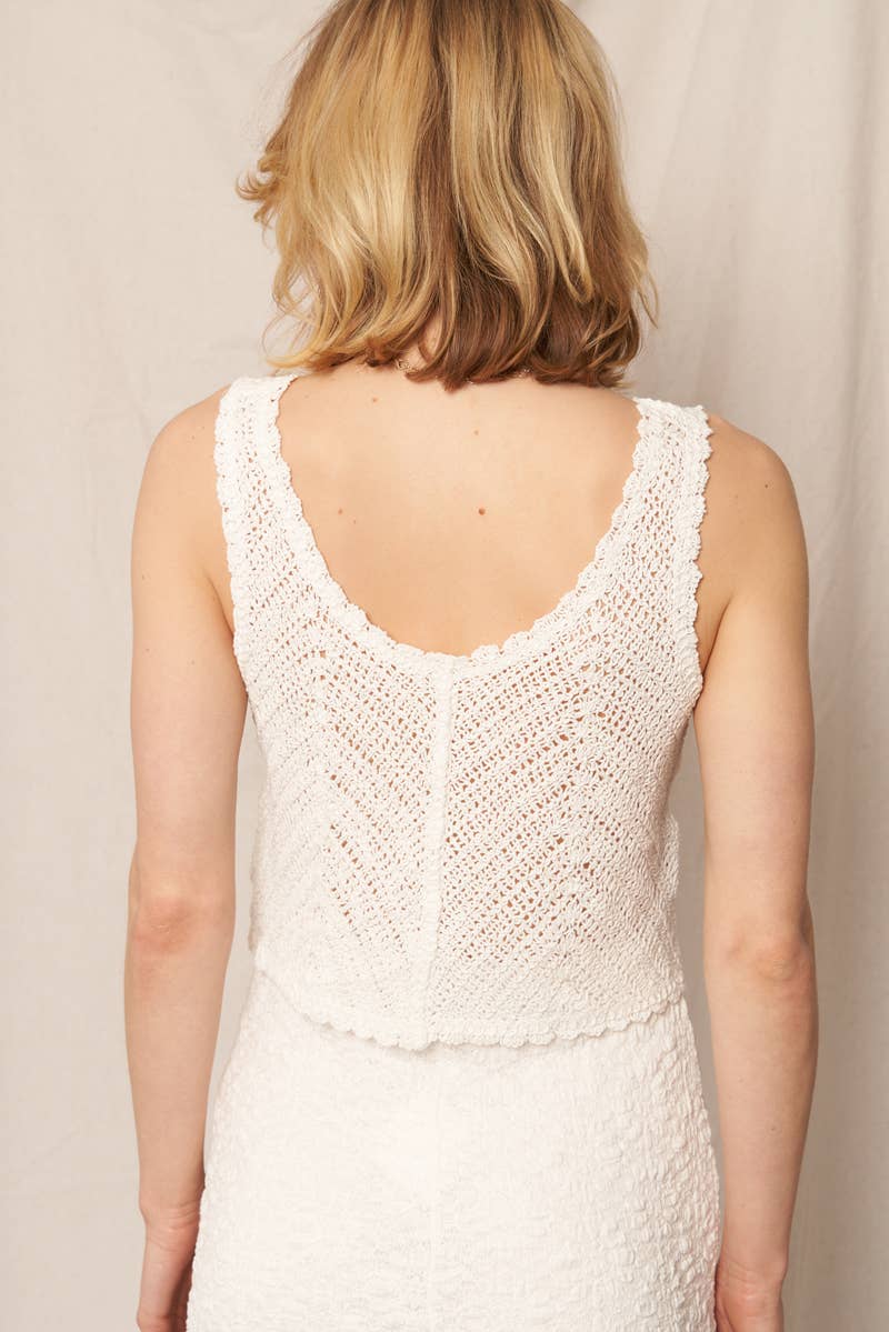 Liza Crochet Top