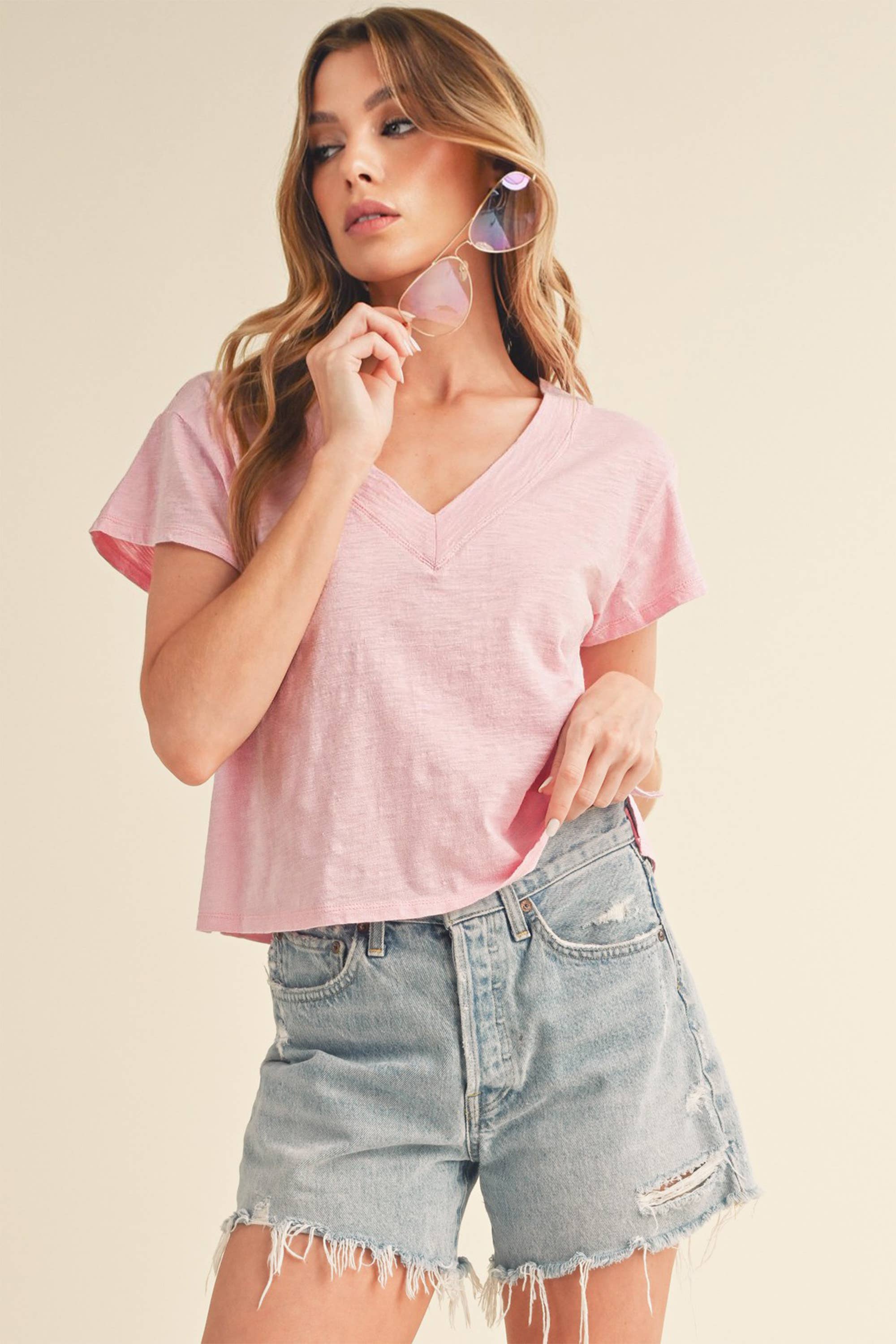 Tilly V-Neck Top