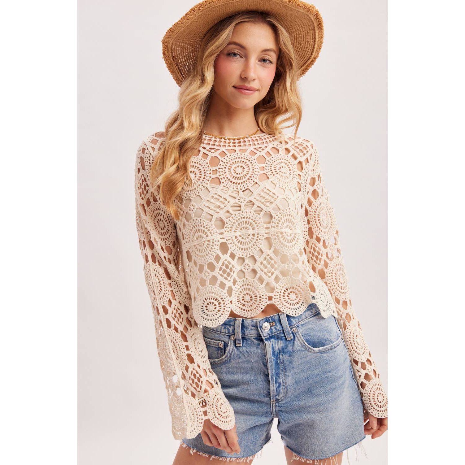 Solstice Crochet Top