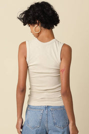 Kelsey Ribbed Scoop Neck Tank