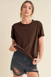 8314DN Mali Baby Tee Short Sleeve Top
