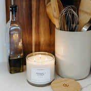 Seaside + Citrus 3-Wick Soy Candle