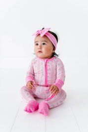 Coming Up Roses Zip Pajamas