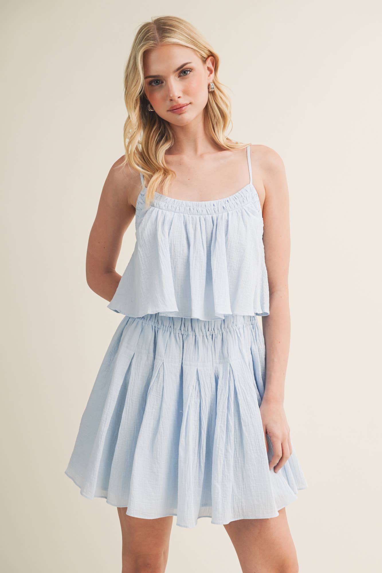 Wren Textured Mini Dress