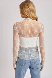 Marguerite Lace Top