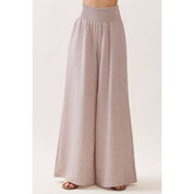 Ottilie Striped Smocked Waist Wide Leg Pants