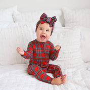 Holland Plaid Zip