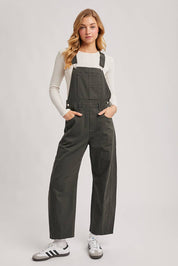 BARREL OVERALLS JUMPSUIT