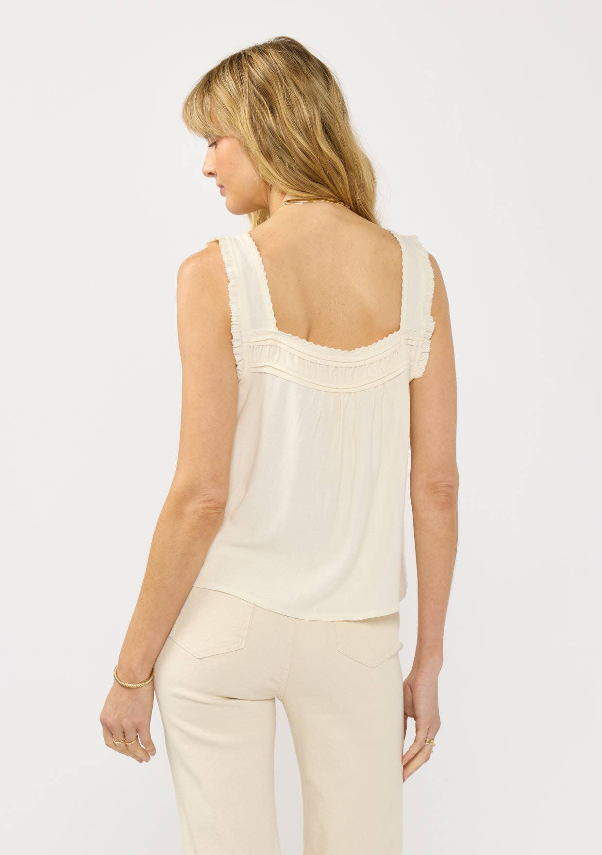 Ela Lace Trim Tank