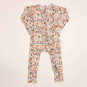 Blush and Gold Floral Bamboo Sleeper