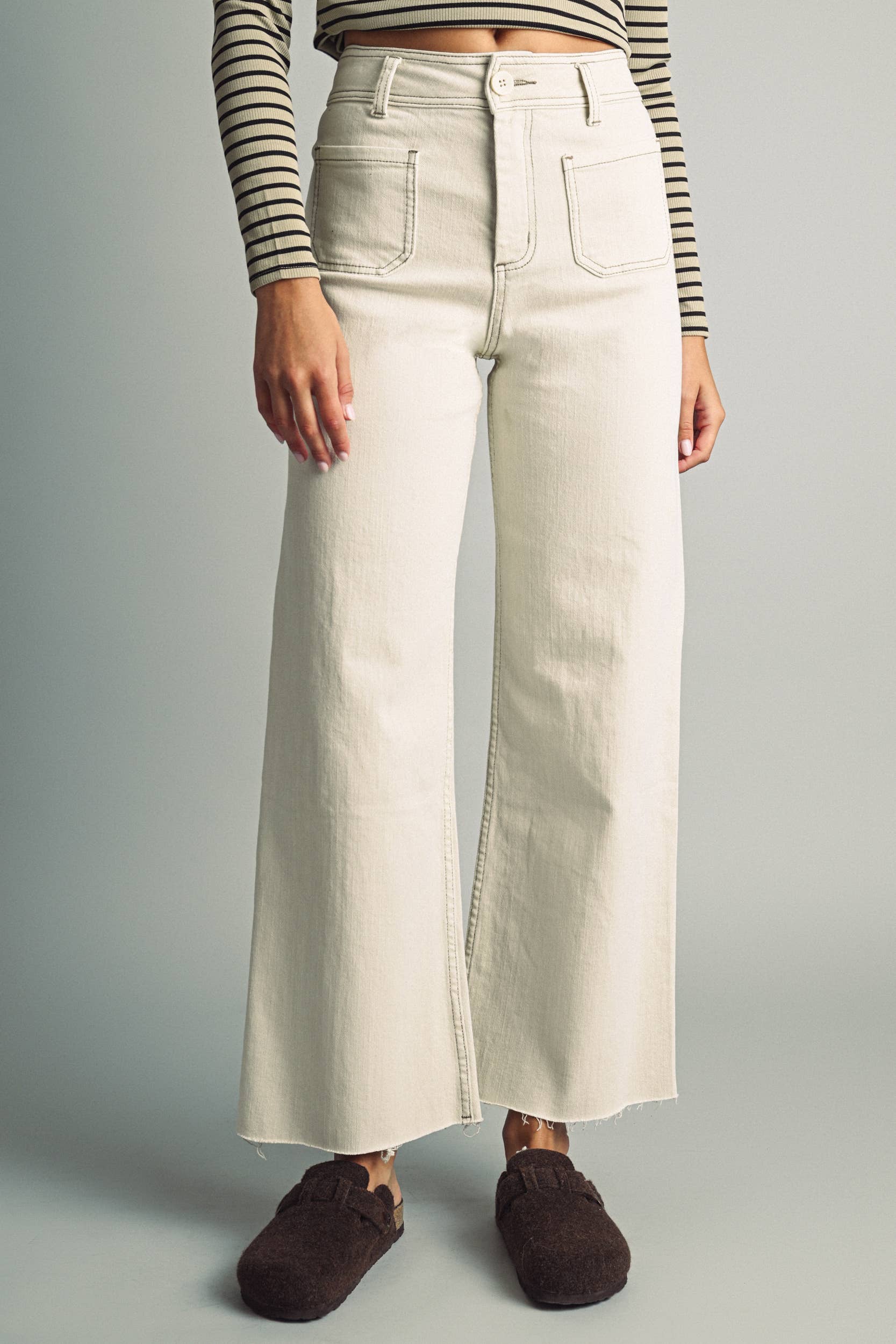 Florence Wide Leg Pocket Pants