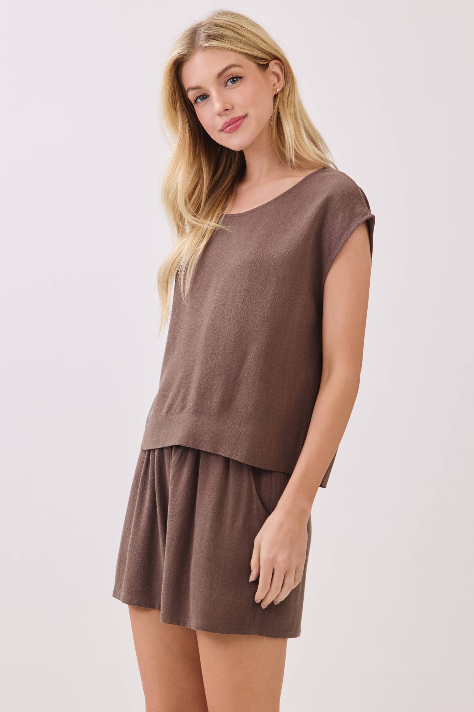 Verona Ruffle Waist Shorts