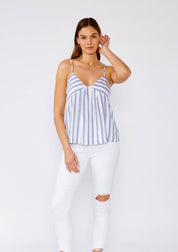 Nautical Striped Tank