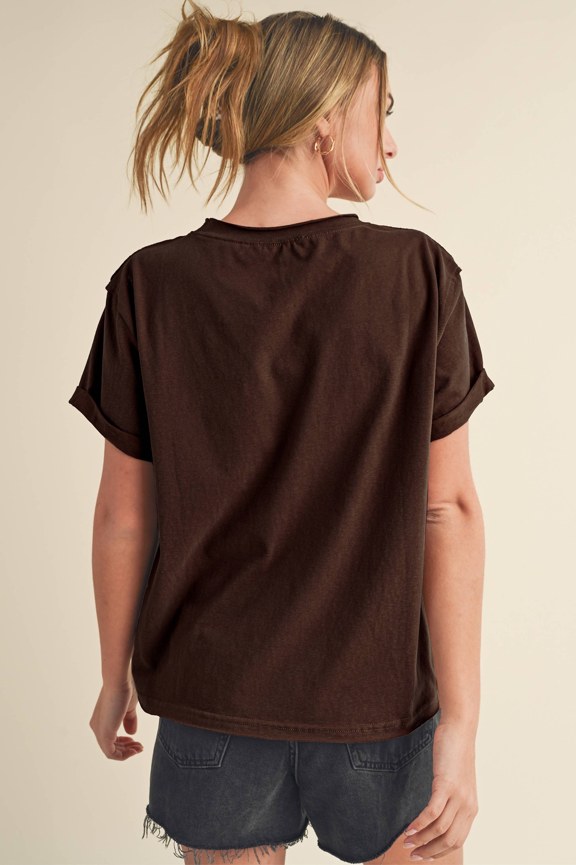 8314DN Mali Baby Tee Short Sleeve Top
