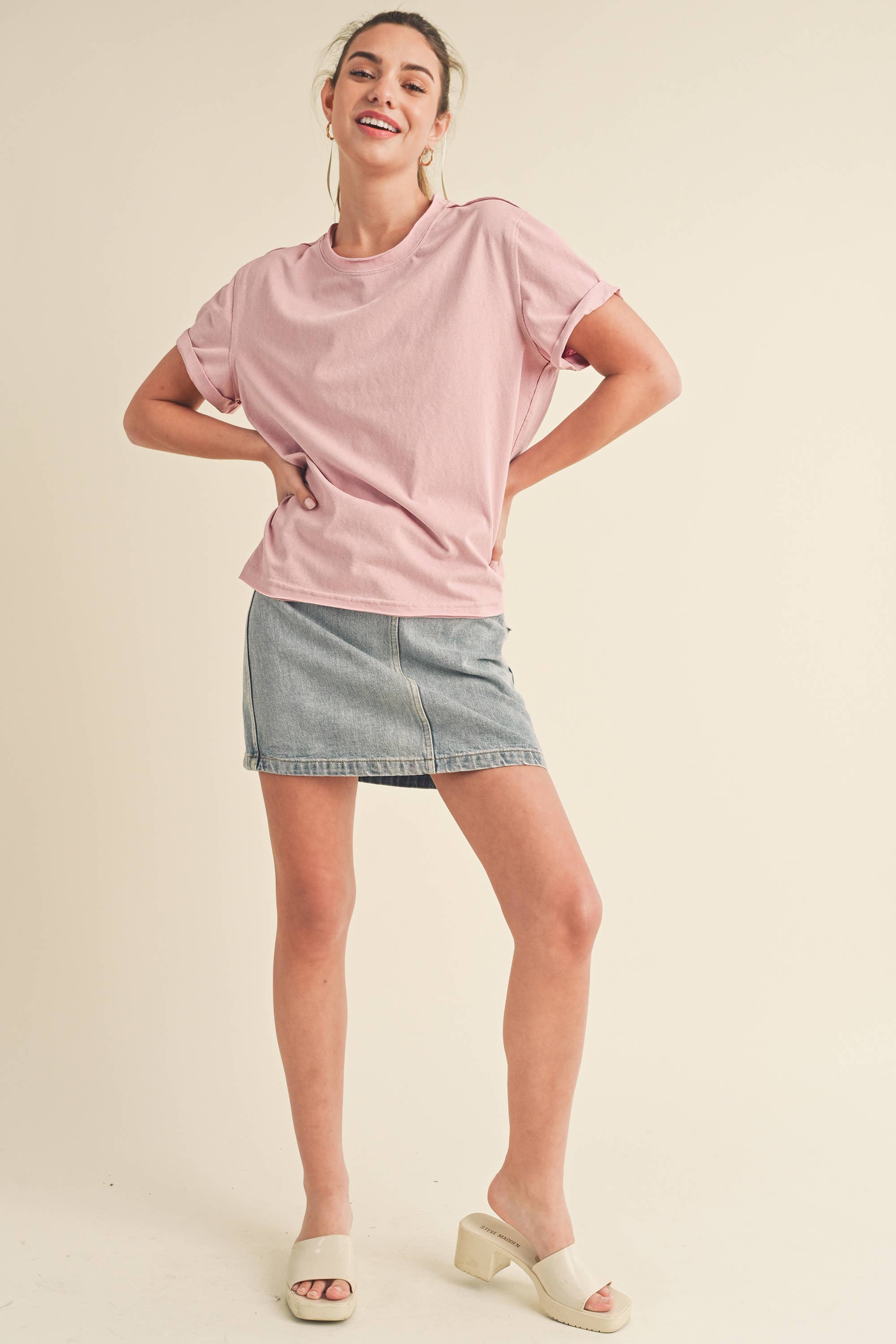 8314DN Mali Baby Tee Short Sleeve Top