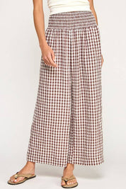 Gingham Pants